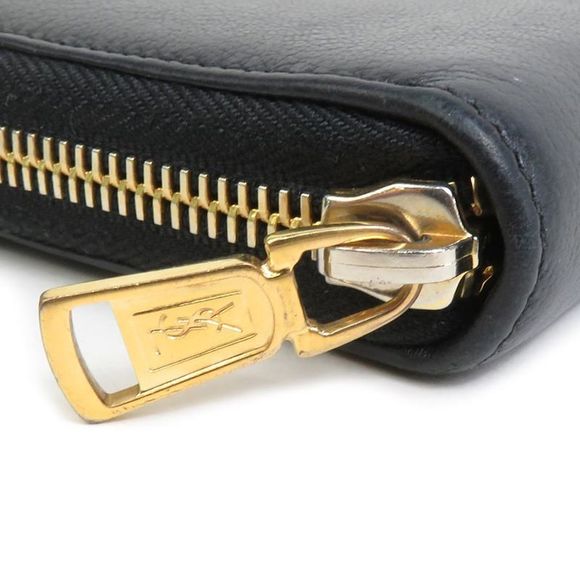 Saint Laurent Round Zipper Long Wallet - Picture 5 of 8